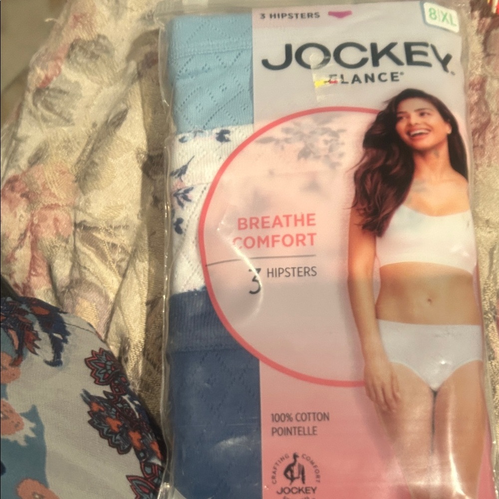 Nip Sz 8/XL hipsters by jockey